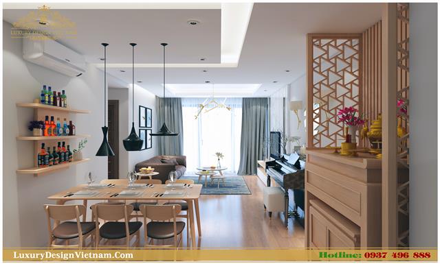 Thiết kế nội thất chung cư GOLDMARK