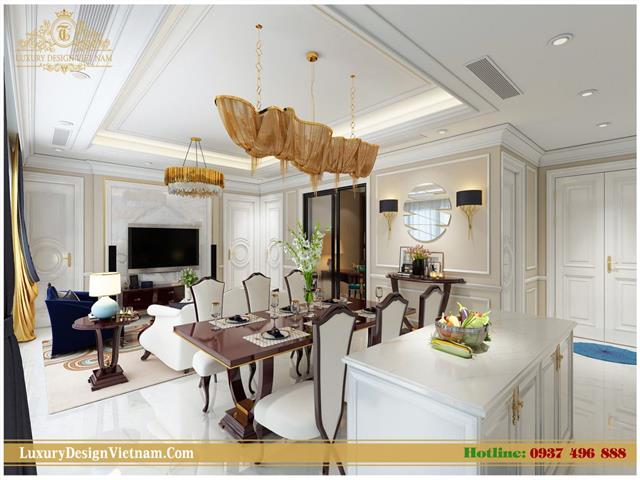 Thiết kế nội thất căn hộ IMPERIA GADENS