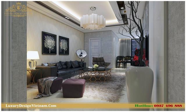 Thiết kế nội thất chung cư CT4 Văn Khê