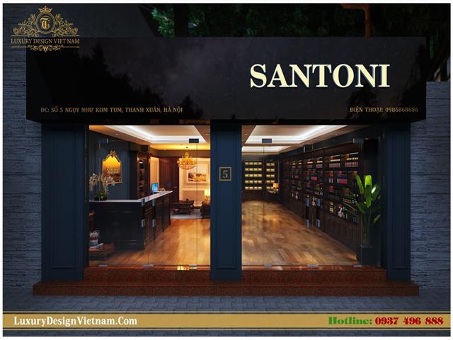 Thiết kế Showroom rượu tây