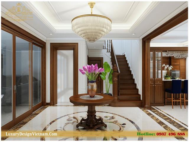 Thiết kế nội thất biệt thự tân cổ điển