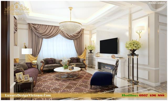 Thiết kế nội thất biệt thự Quảng Ninh